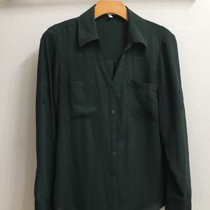 Express Portofino Button-up Shirt. 
Size: Medium.